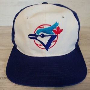 Vintage 90s Toronto Blue Jays Snapback Hat.